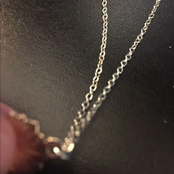 Sun Face Necklace Silver coloured Chain - Picture 9 of 11